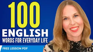 LEARN 100 COMMON EXPRESSIONS To Sound Fluent In English (with FREE LESSON PDFs)