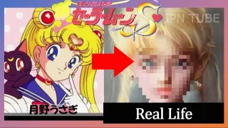 Sailor moon: Characters in real life もしもセーラームーンのキャラが実在したら？(AI Generated)