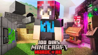 SOBREVIVENDO 100 DIAS NO HARDCORE AO VIVO - MINECRAFT O FILME