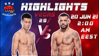 UFC Vegas 29 The Korean Zombie Vs Dan Ige | 19.06.21