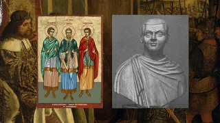 Святые мученики Мина,Ермоген и Евграф Александрийские