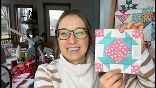 Block 3- 2024 Scrappy Sampler Mystery Block of the Week- quilt block tutorial