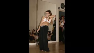 Polina Shandarina, tribal fusion improvisation at Tribal Mafia Halloween party 2015