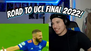 Retro REACTS to Real Madrid ● Road to CL Final - 2022