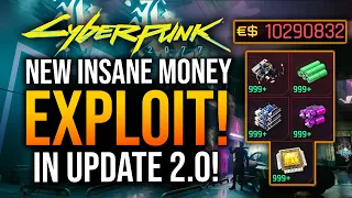 Cyberpunk 2077 - INSANE MONEY GLITCH! UPDATE 2.0! AFTER PATCH!