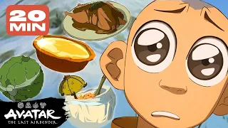 Avatar DELICIOUS Food Marathon! 😋 | 20 Minute Compilation | Avatar: The Last Airbender