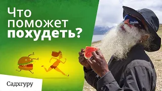 Как похудеть? Мотивация и непростой совет от Садхгуру.