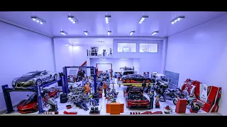 1/18 Super Sports Car Garage Diorama