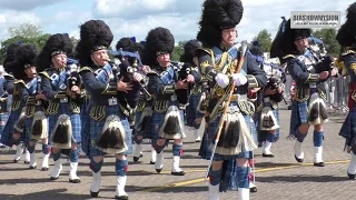 RAF PIPES & DRUMS BAND/COSFORD AIRSHOW HIGHLIGHTS (airshowvision)