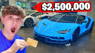 Teenager Goes HYPERCAR SHOPPING in Miami! *Part 3*