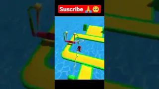 Reverse trick + boost 🤫 in  super Slide map #shorts #stumbleguys #viral #shortsfeed