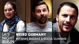 Anke Engelke, Kostja Ullmann und Klaas in "Weird Germany" | Was ist alles merkwürdig in Deutschland?