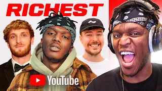 10 RICHEST YOUTUBERS OF 2021!