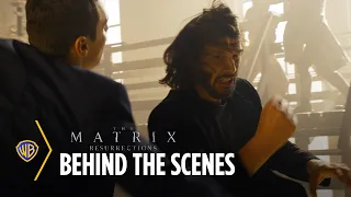 Matrix Resurrections | Keanu Reeves on Martial Arts Training | Warner Bros. Entertainment