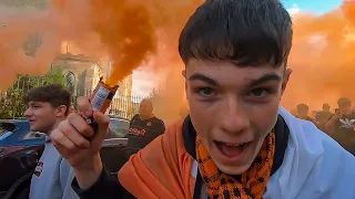 🔥 Incredible Dundee United fan march