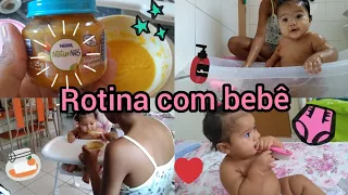 ROTINA COM BEBÊ DE 7 MESES | MÃE AOS 18