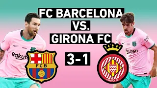 Barcelona vs. Girona 3-1 | Trincão shines and Messi dazzles | Preseason Match Review