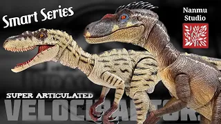 2024 Nanmu Smart Series Super articulated Jurassic Park 3 Velociraptors Review!!! UNBELIEVABLE!!!