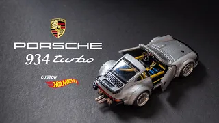 Porsche 934 Turbo Custom Hot Wheels