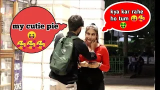 NEW PULLING STRANGERS CHEEKS PRANK ON CUTE GIRL'S || ASHU GUPTA