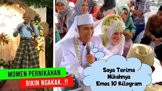 ASLI NGAKAK!! Kumpulan Momen Kocak Yang Terjadi Di Acara Nikahan - Part 10