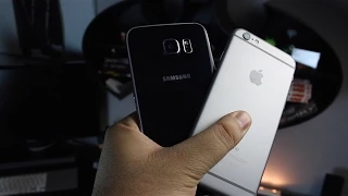 مقارنة بين جهاز iPhone 6 Vs Galaxy S6