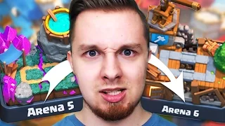 ŁATWY SPOSÓB NA WBIJANIE AREN?! | Clash Royale