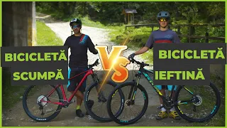 Bicicletă ieftină vs scumpă: care e mai rapidă la deal și la vale?