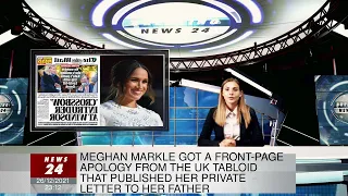 Meghan Markle Got A Front-Page Apology From The UK Tabloid That Published Her Private Letter To Her