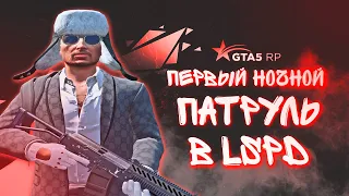 Первый ночной патруль в LSPD / GTA 5 RP Vinewood / СТРИМ № 6