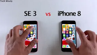 iPhone SE 3 vs iPhone 8 | SPEED TEST