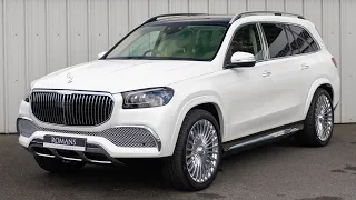 2021 Mercedes-Maybach GLS 600 First Class - Designo Diamond White - Walkaround