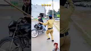 Police Walo Se Bachne Ka Tarika😂😂 ~ Sujal Thakral #shorts #youtubeshorts #ytshorts #funny #police