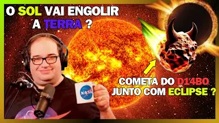 SERGIO SACANI RESPONDE l Sol - Eclipse -Aprenda Tudo Sobre O SOL e o Proximo Eclipse - Faltam 3 DIAS