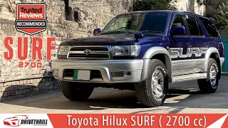 Toyota Hilux Surf Review 1998 3RZ | Value to Money SUV | Price & Specifications | 2700 Petrol Engine