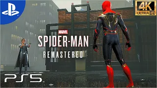 SPIDER-MAN REMASTERED Walkthrough Gameplay Part 5 [PS5 4K 60FPS]