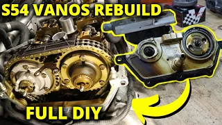 BMW S54 Vanos Rebuild: Seals + Exhaust Sprocket UPGRADE!