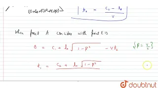 Two rods of the same proper length l_0 move toward each other parallel to a common horizontal ax...