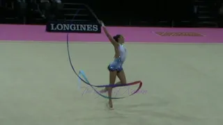 Evgueniya KANAEVA (RUS) ribbon - 2011 Montpellier worlds Qualifs