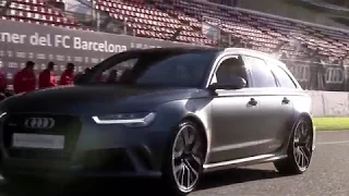 Audi Driving Experience with FC Barcelona Players