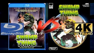 SWAMP THING (1982) 4K ULTRA HD VS. 2013 BLURAY