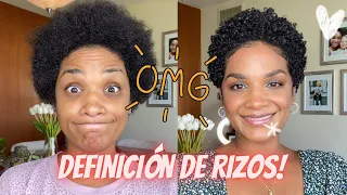 Cómo definir el cabello corto rizado???