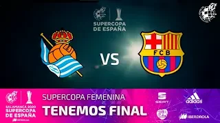 SUPERCOPA FEMENINA | Vídeo promocional de la final entre Real Sociedad y FC Barcelona