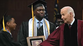 J0e Biden invoked “JESUS” in commencement speech to Black Men