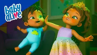Baby Alive en Español 👑 Batalla De Baile 💃 Princesa Ellie Vs Bebé Teo 🌈 Dibujos Animados Para Niños💕