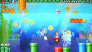 Guida New Super Mario Bros Wii- Parte 36- mondo 4-4- monete stella