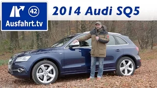 2014 Audi S Q5 TDI - Fahrbericht der Probefahrt, Test, Review (German)
