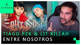REACCIÓN a Tiago PZK, LIT killah - Entre Nosotros (Video Oficial)
