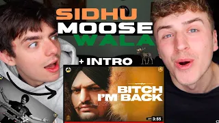 B*tch I'm Back (Official Audio) - Sidhu Moose Wala | Moosetape (+INTRO) | GILLTYYY REACT