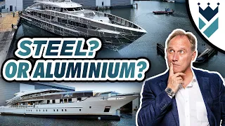 STEEL HULLED AND ALUMINIUM HULLED HEESEN SUPERYACHTS - BUT WHY???